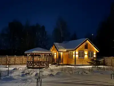 Дом с баней на Рузском водохранилище - 37