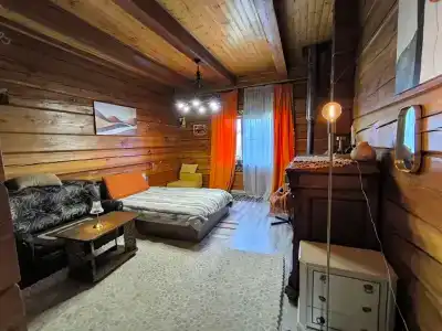 Экокоттедж из кедра и лиственницы с рыбалкой - 58