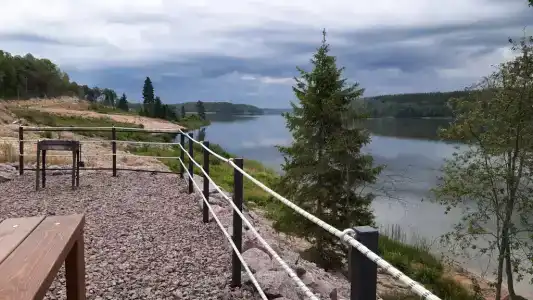Коттедж на озере Красавица - 12