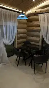 Эко дом из окаменевшей сосны-кело - 2