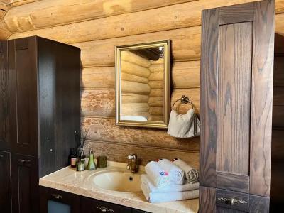 Бревенчатый дом в Русском стиле - 17