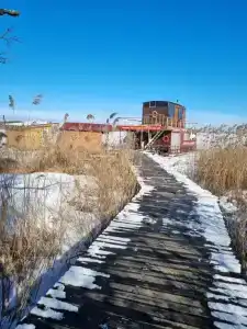 Дом-корабль с баней на Минском море - 24