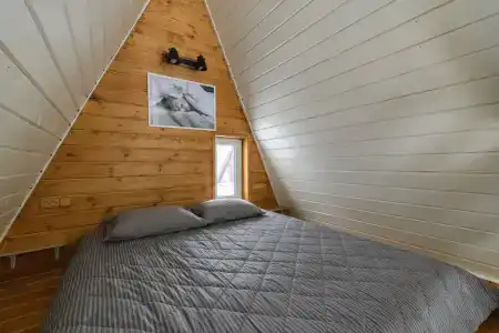 Уютные домики A-Frame с банным комплексом - 59