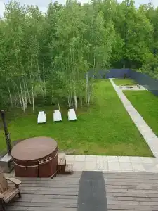 Домик в лесу А-фрейм вилладж - 32