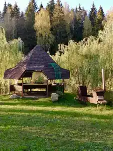 Дом на берегу реки с баней на дровах в Шилово - 41