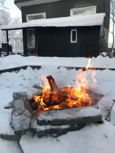 Уютный дом на берегу реки Кола - 12