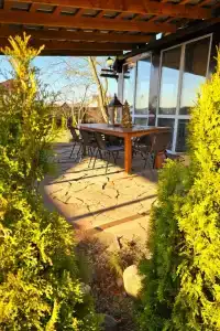 Шале с панорамным видом на Минское море - 51