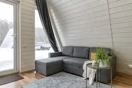 Уютные домики A-Frame с банным комплексом - 122