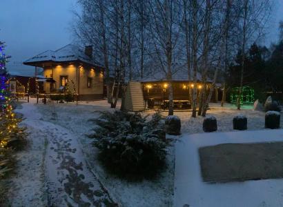 Современный новый дом с баней и банным чаном - 93