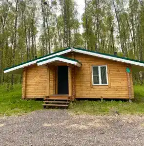 Шале в лесу в Подмосковье - 40