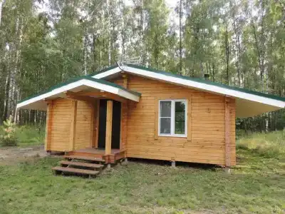 Шале в лесу в Подмосковье - 41