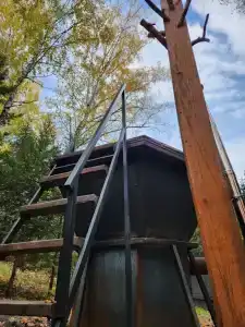 Дом с панорамным видом на лес - 15