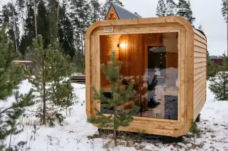 Фыр-Фыр-Фрейм Дом с баней и банным чаном - 3