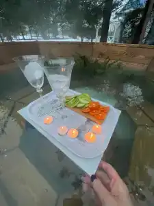Дом в стиле прованс с сауной и чаном - 27