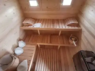 Дом с террасой и баней в Уручье - 23