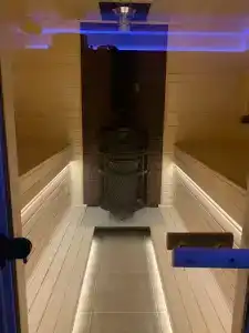 Дом с баней в глемпинге Байкал - 34