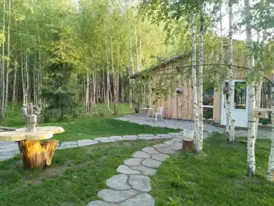 Домик в лесу с баней в Есинке - 2