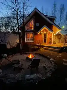 Гостевой домик с баней и камином - 18