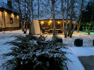 Современный новый дом с баней и банным чаном - 59