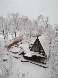 Уютный дом A-frame - 0