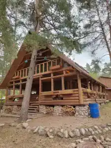 Дом для отдыха рядом с рекой Луга - 1