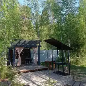 Дом с баней и чаном у леса - 117