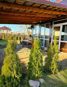 Шале с панорамным видом на Минское море - 46