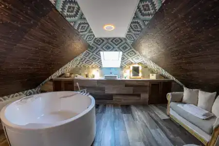 Villa Zen с ванной спа и террасой - 36