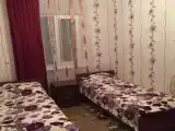 Двухместный номер с 2 отдельными кроватями эконом с видом на горы
