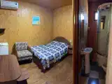 Двухместный номер с 1 кроватью деревянный домик