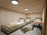 Трёхместный номер эконом с видом на горы