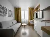 Двухместный номер с 1 кроватью Студия (Первая категория)