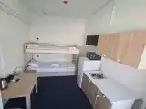 Двухместный номер с 2 отдельными кроватями эконом с отдельным входом и двухъярусной кроватью