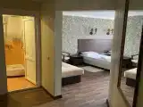 Трёхместный номер двуспальная кровать или 2 односпальных и диван