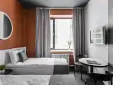 Двухместный номер с 2 отдельными кроватями Улучшенный номер с мини-кухней