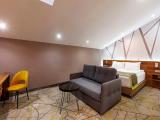 Двухместный номер с 1 кроватью Мансардный делюкс, junior suite