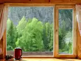 Двухместный номер с 1 кроватью эконом с видом на горы