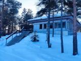 Дом просторный деревянный лесной дом с двумя спальнями