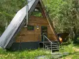 Дом дом A-frame с квадро-баней