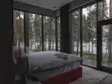 Двухместный номер с 1 кроватью делюкс панорама