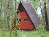 Отдельный дом Дом Красный A-Frame