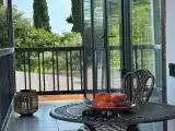 Двухместный номер с 1 кроватью супериор с балконом и панорамным видом на горы