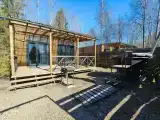 Дом Уютный коттедж с баней и чаном