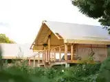Сафари-тент шатер комфорт с видом на Куршский залив