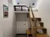 Двухместный номер с 1 кроватью в стиле лофт с удобствами без окна