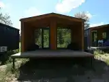 Дом Мини-барнхаус с видом на лес