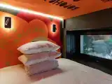 Двухместный номер с 1 кроватью Стандарт (верхний модуль с окном)