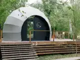 Дом Купольный дом "Улитка VIP" с панорамным окном, купелью Фурако и массажным креслом