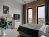 Апартаменты студия с видом город