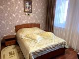 Двухместный номер с 1 кроватью двухкомнатный люкс с сауной и балконом